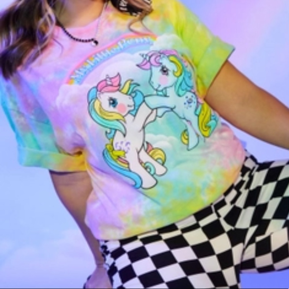 My Little Pony Tie Dye Graphic Tee - Picture 3 of 4